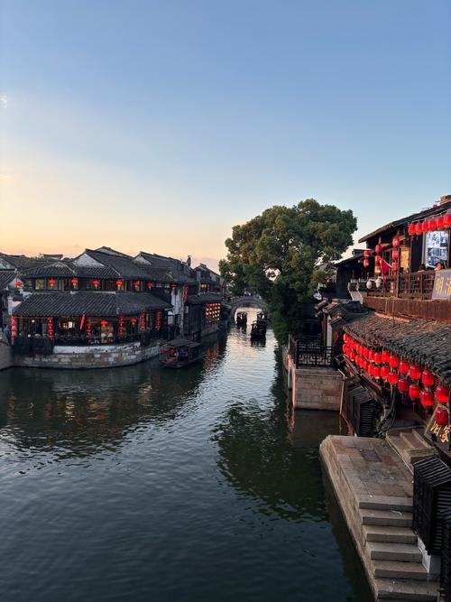 苏州春天Xitang风景秀丽的地区成功被选为国家AAA级旅游景点