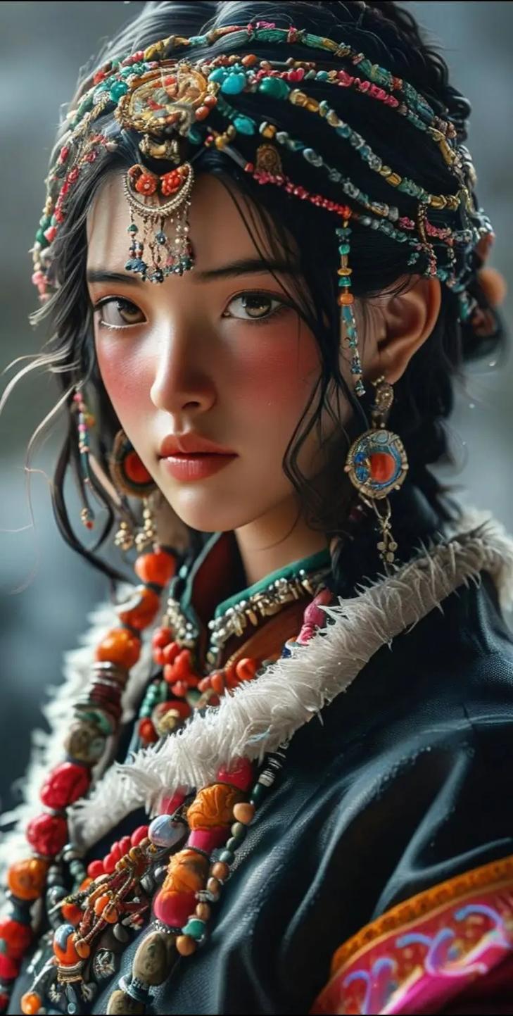 历史文化|色彩缤纷的藏族服饰每一寸都美(图1)