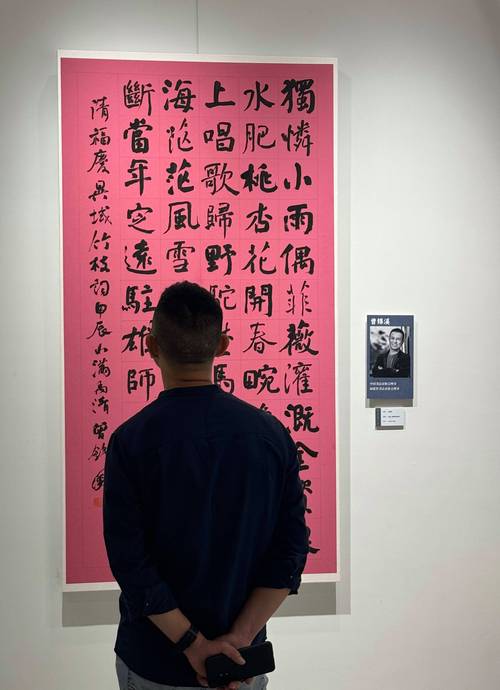 书法墨韵，匠心独具：书法风采个人简历(图1)