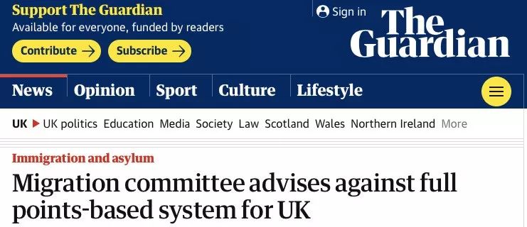 重磅！鲍首相积分移民制被否，英国拟大降工签门槛，促移民去偏远地区！(图1)