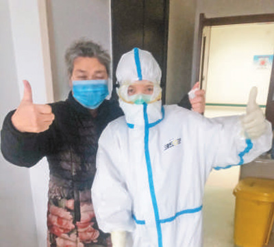 脱下住院服 再穿防护服——走近5位治愈重返岗位的医护人员(图3)