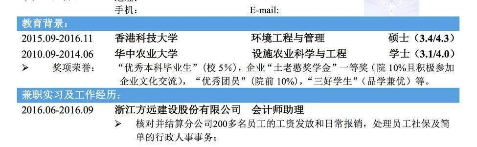 知乎2w+赞：四大HR眼中的好简历！(图3)