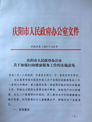 庆阳市人民政府关于印发庆阳市人民政府工作规则的通知(图1)