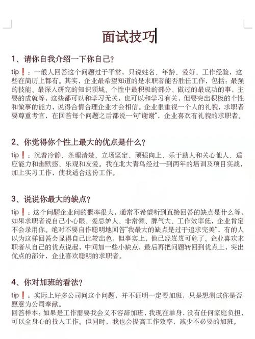 浅谈面试经验——12 求职成功十大技巧(图1)